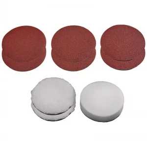 Einhell 2093233 set cuffie e carta abrasiva lucidatrice - dettaglio 1