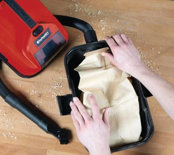 Einhell 2351260 sacchetti filtro in carta per aspiratore 10 l 5 pz. - dettaglio 2
