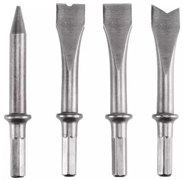 Einhell 4132769 set per scalpello pneumatico 4 pz. - dettaglio 1