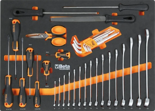 Beta c45pro x/196ut combinazione arredo officina con assortimento 196 pz. 045001987 - dettaglio 2