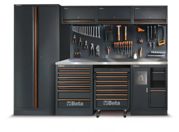Beta c45pro 2.0 x/268ut combinazione arredo officina con assortimento 268 pz. 045009158 - dettaglio 1