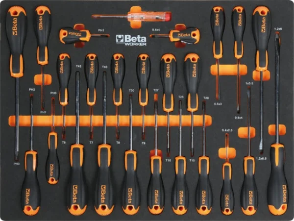 Beta c45pro 2.0 w/268ut combinazione arredo officina con assortimento 268 pz. 045009159 - dettaglio 2