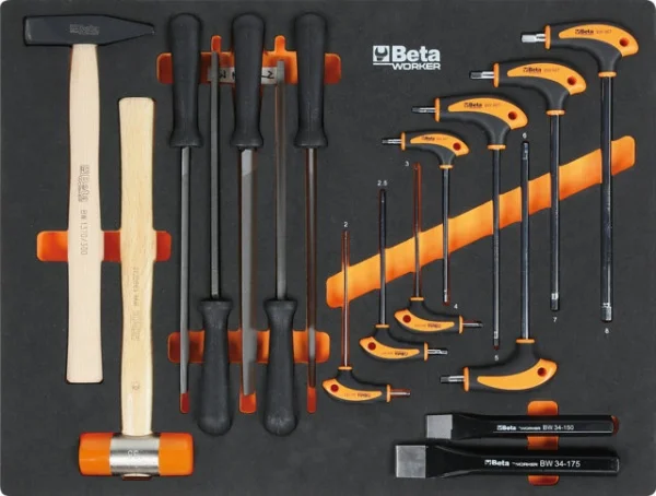 Beta c45pro 2.0 w/268ut combinazione arredo officina con assortimento 268 pz. 045009159 - dettaglio 4