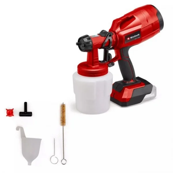 Einhell tc-sy 18/60 li-solo sistema di verniciatura con pistola a spruzzo 18 v senza batteria 4260025 - dettaglio 1