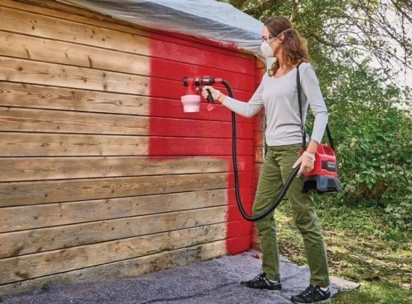 Einhell te-sy 18/90 li-solo sistema di verniciatura con pistola a spruzzo 18 v senza batteria 4260040 - dettaglio 3