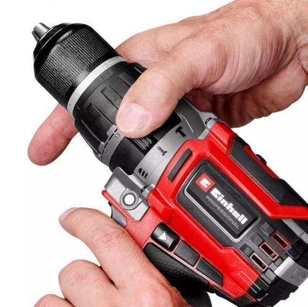 Einhell tp-cd 18/70 li-i bl (2x2,0ah) trapano avvitatore pxc brushless a percussione 18 v a batteria 4514316 - dettaglio 6
