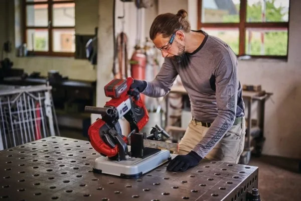 Einhell te-mb 18/127 u li-solo sega a nastro per metallo con piano pxc 18 v senza batteria 4504215 - dettaglio 3