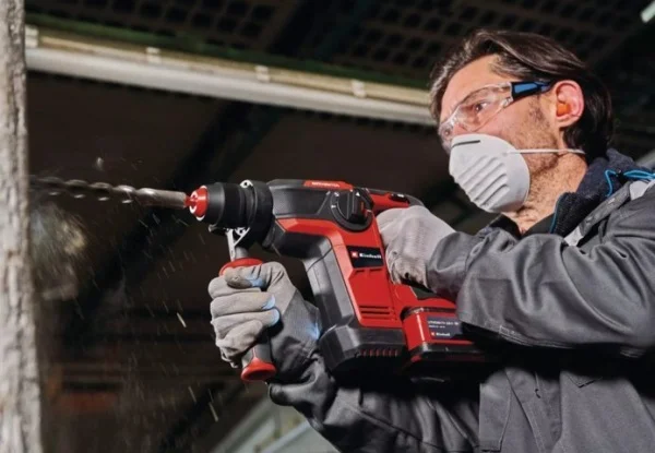 Einhell tp-hd 18/28 li bl+4 (1x3,0ah+) martello tassellatore sds-plus pxc a batteria 18 v 4514274 - dettaglio 3