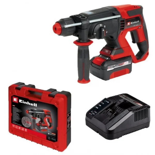 Einhell te-hd 18/20 li (1x4,0ah) martello tassellatore sds-plus pxc a batteria 18 v 4514299 - dettaglio 1