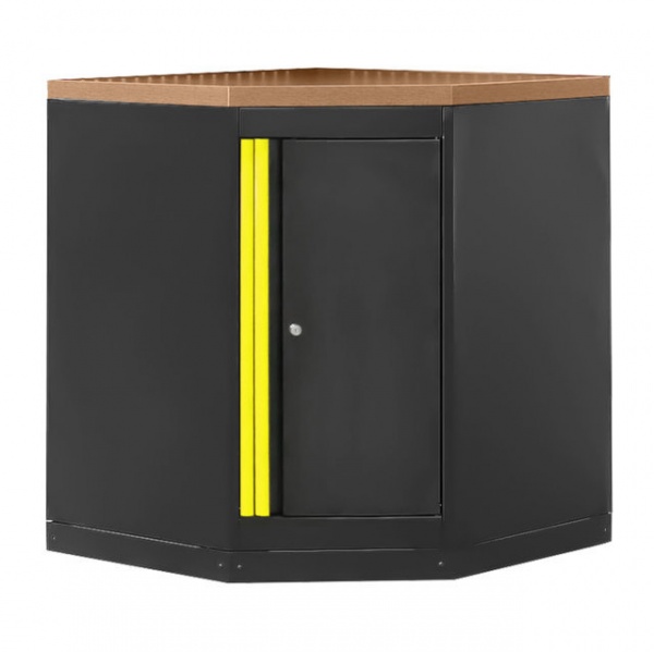 JBM 16492 Armadio angolare con pannello in MDF