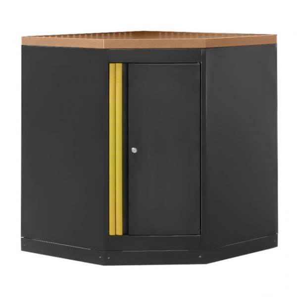 JBM 16492 Armadio angolare con pannello in MDF