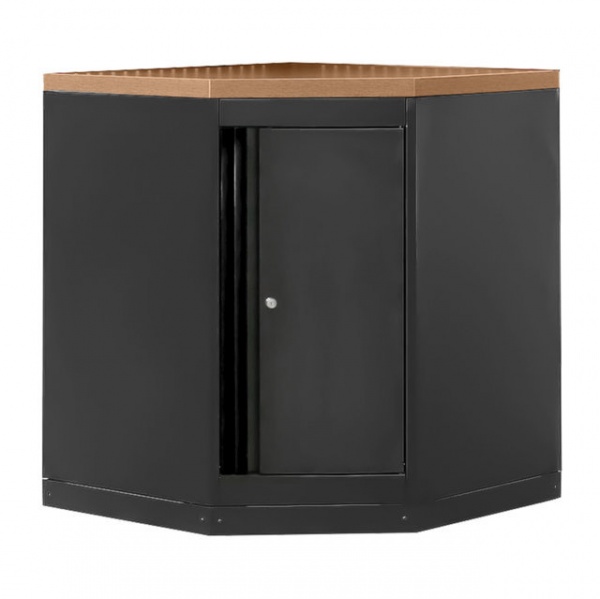 JBM 16492 Armadio angolare con pannello in MDF