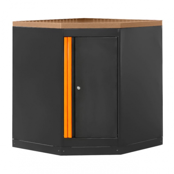 JBM 16492 Armadio angolare con pannello in MDF