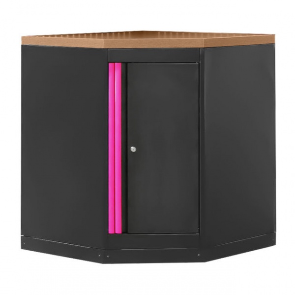 JBM 16492 Armadio angolare con pannello in MDF