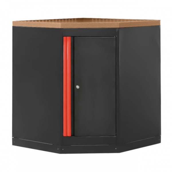 JBM 16492 Armadio angolare con pannello in MDF