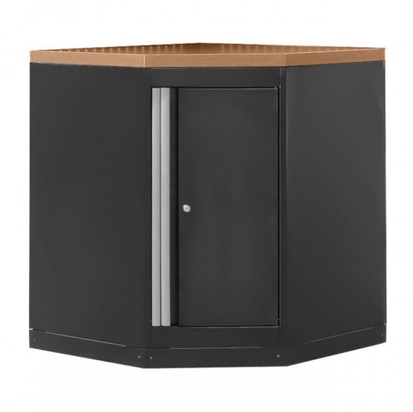 JBM 16492 Armadio angolare con pannello in MDF