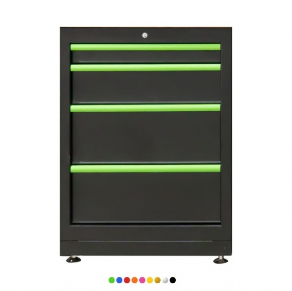 JBM 16627 Armadio con 4 cassetti per officina