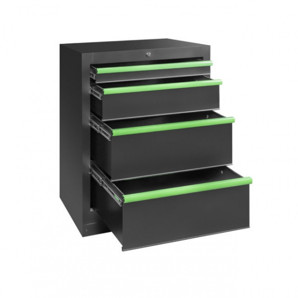 JBM 16627 Armadio con 4 cassetti per officina