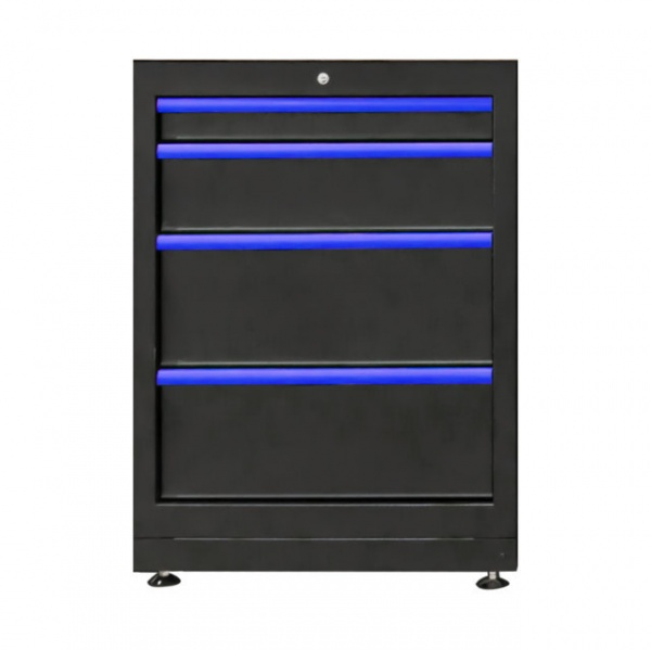 JBM 16627 Armadio con 4 cassetti per officina