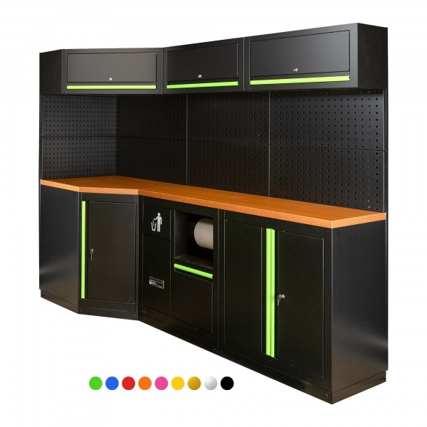 JBM SERIE518 Composizione arredo officina angolare
