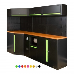 JBM SERIE518 Composizione arredo officina angolare