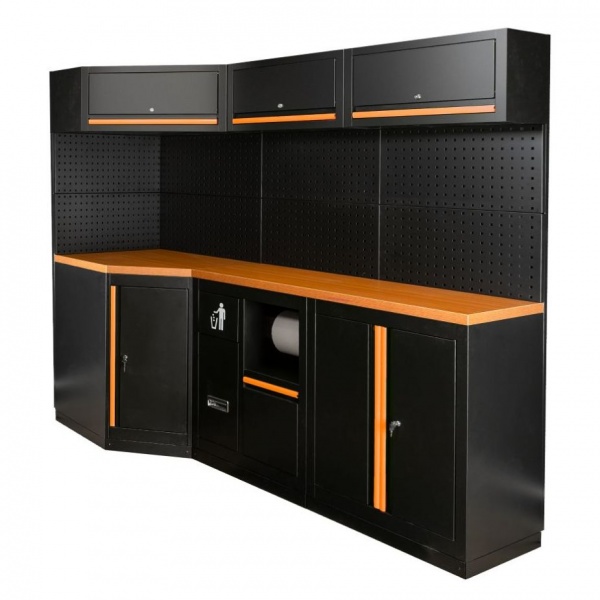 JBM SERIE518 Composizione arredo officina angolare