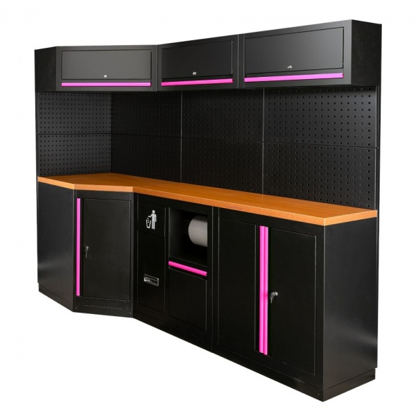 JBM SERIE518 Composizione arredo officina angolare