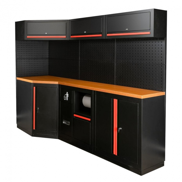 JBM SERIE518 Composizione arredo officina angolare