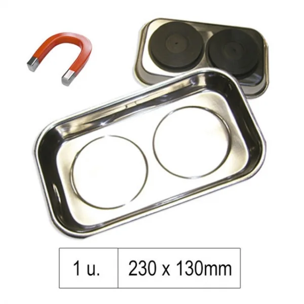 Jbm 50788 bacinella rettangolare magnetica - dettaglio 2