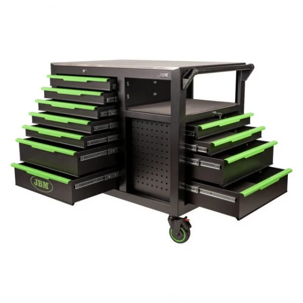 Jbm 54509 cassettiera portautensili con 11 cassetti - dettaglio 3