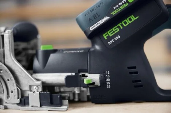 Festool dfc 500 e-basic fresatrice domino per giunzioni 18 v senza batteria 578120 - dettaglio 3