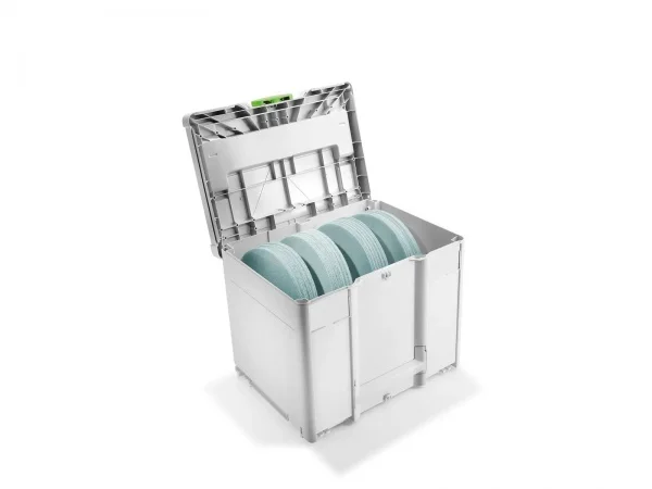 Festool sys-stf d225 gr net-set kit dischi abrasivi granat net 225 mm in systainer 100 pz. 578719 - dettaglio 1