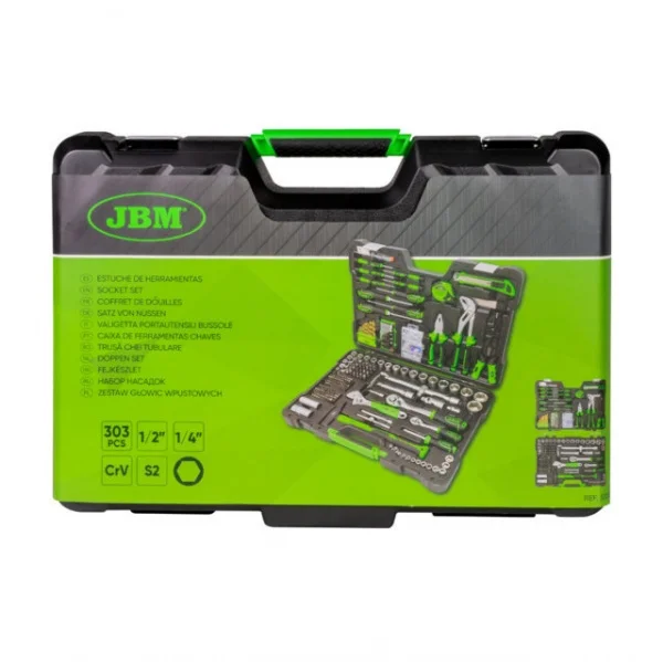 Jbm 53212 valigetta portautensili con assortimento 302 pz. - dettaglio 5
