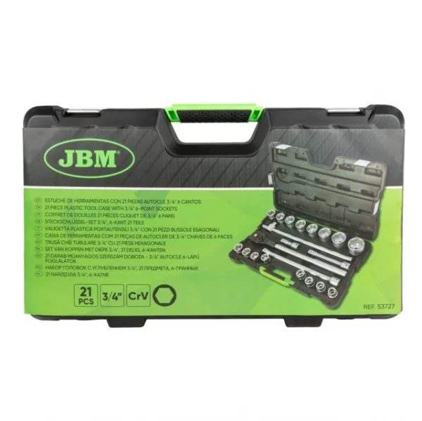 Jbm 53727 valigetta portautensili con assortimento 21 pz. - dettaglio 5