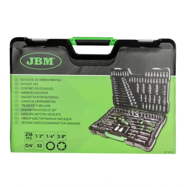 Jbm 54045 valigetta portautensili con assortimento 216 pz. - dettaglio 5