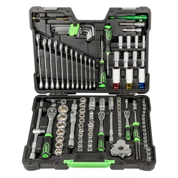 Jbm 54082 valigetta portautensili con assortimento 132 pz. - dettaglio 1