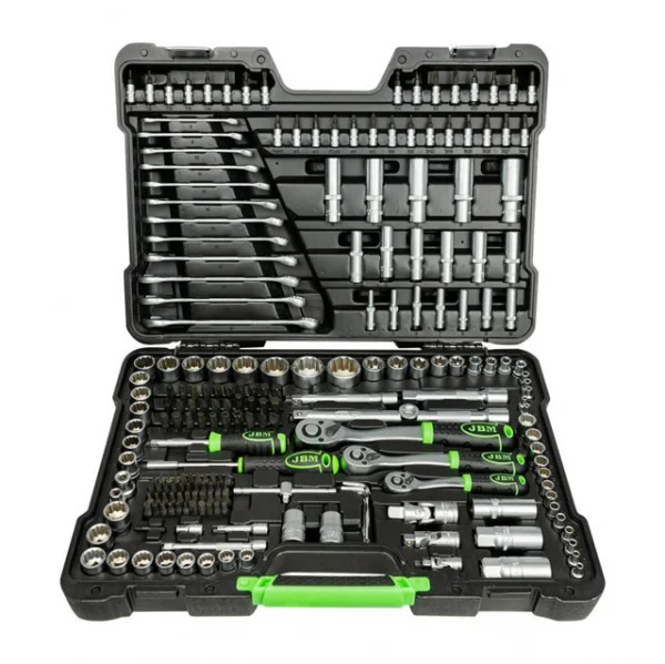 Jbm 54250 valigetta portautensili con assortimento 216 pz. - dettaglio 1