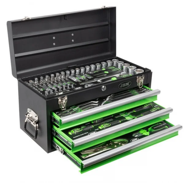 Jbm 54261 cassetta con assortimento 143 pz. - dettaglio 2