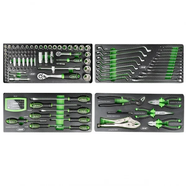 Jbm 54261 cassetta con assortimento 143 pz. - dettaglio 3
