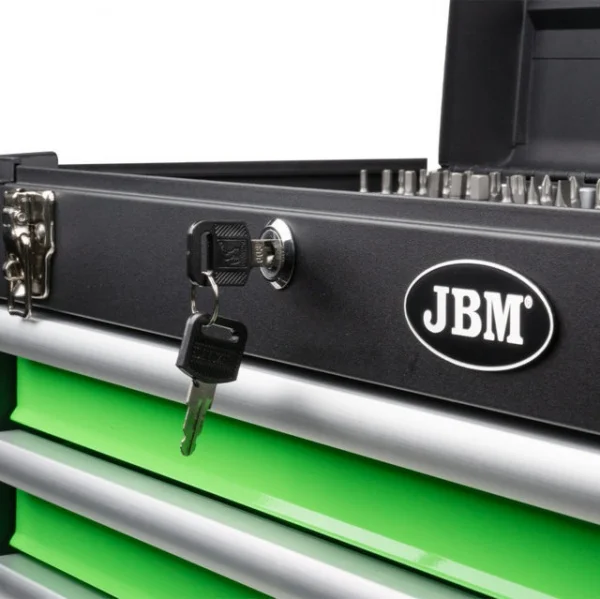 Jbm 54261 cassetta con assortimento 143 pz. - dettaglio 4