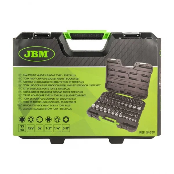 Jbm 54539 valigetta portautensili con assortimento 77 pz. - dettaglio 5