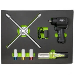 Jbm 14144 termoformato morbido con utensili per veicoli 6 pz. - dettaglio 1