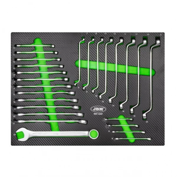 Jbm 14297 termoformato morbido con utensili 25 pz. - dettaglio 1