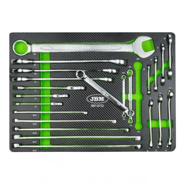 Jbm 15732 termoformato morbido con utensili 22 pz. - dettaglio 2