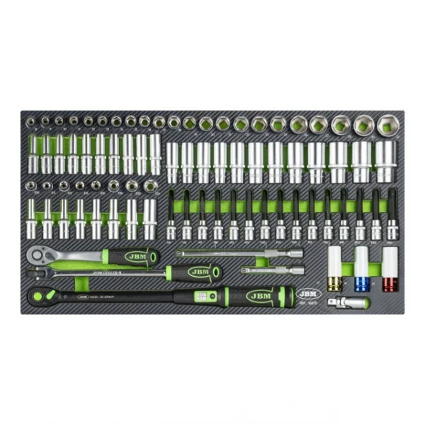 Jbm 16875 termoformato morbido con utensili 84 pz. - dettaglio 1
