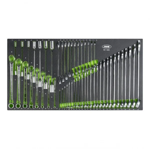 Jbm 16876 termoformato morbido con utensili 53 pz. - dettaglio 1