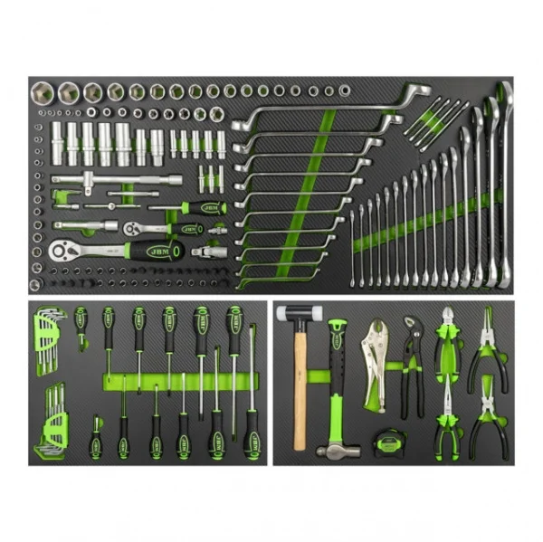 JBM 17729 Set di 3 termoformati morbidi con utensili 172 Pz. - 17729