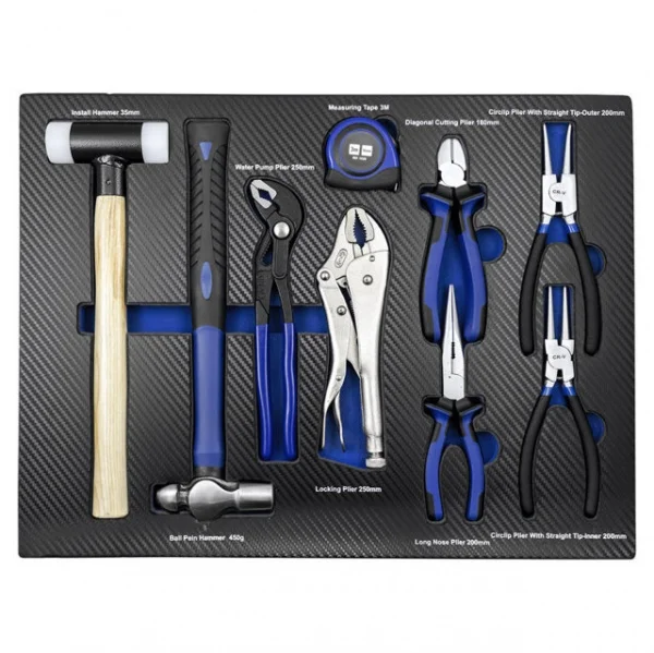 Jbm 43708a set di 4 termoformati con utensili blu 172 pz. - dettaglio 5