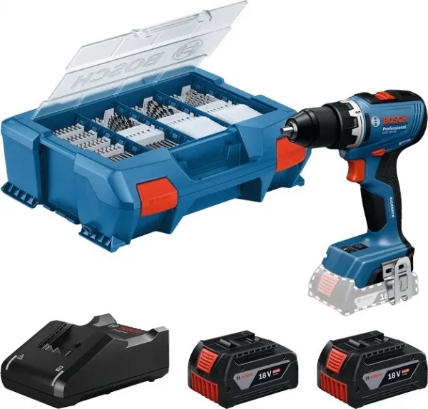 Bosch gsr 18v-65 pick & click trapano avvitatore a batteria 18 v con accessori 06019n3207 - dettaglio 1