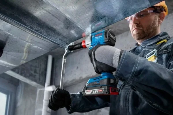 Bosch gdx 18v-285 avvitatore ad impulsi 2 in 1 brushless 18 v senza batteria 06019n2100 - dettaglio 3